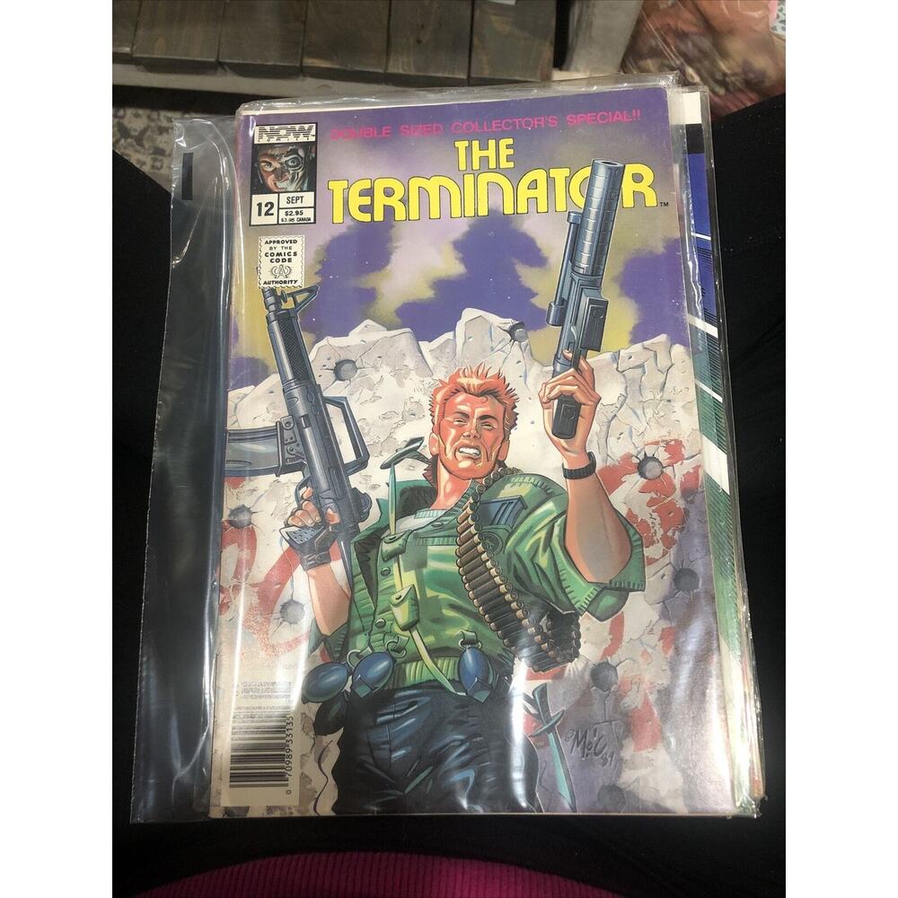 The Terminator #12 (1989 NOW Comics) Sept Double Sized Collector’s Special Comic